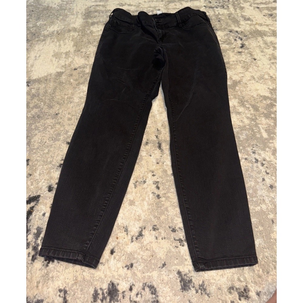 Torrid Denim Womens Plus Sz 20 Tall 20T Black Jeans Skinny